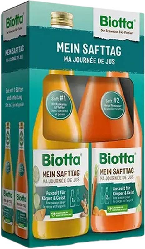 Biotta Mein Safttag Set, 2 x 5 dl