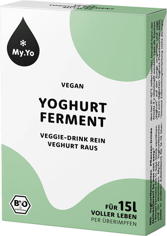 MY.YO Bio Joghurtferment vegan, 3 x 5 g