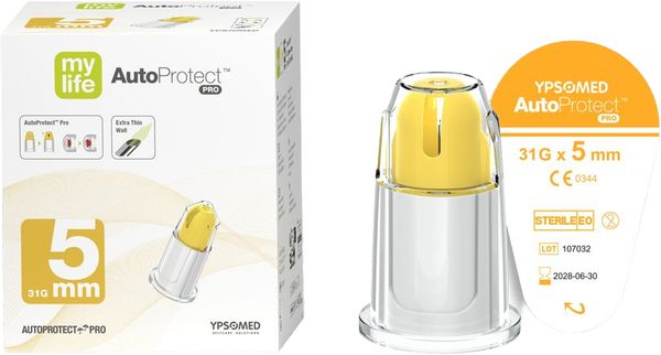 Mylife AutoProtect PRO Pen Nadel 31G x 5mm, 100 Stück