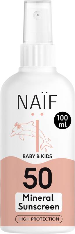 Naïf Baby & Kids Sun Spray SPF50, 100 ml