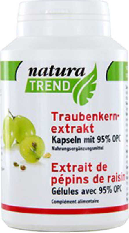 NATURATREND Traubenkernextrakt Kapseln, 120 Stück