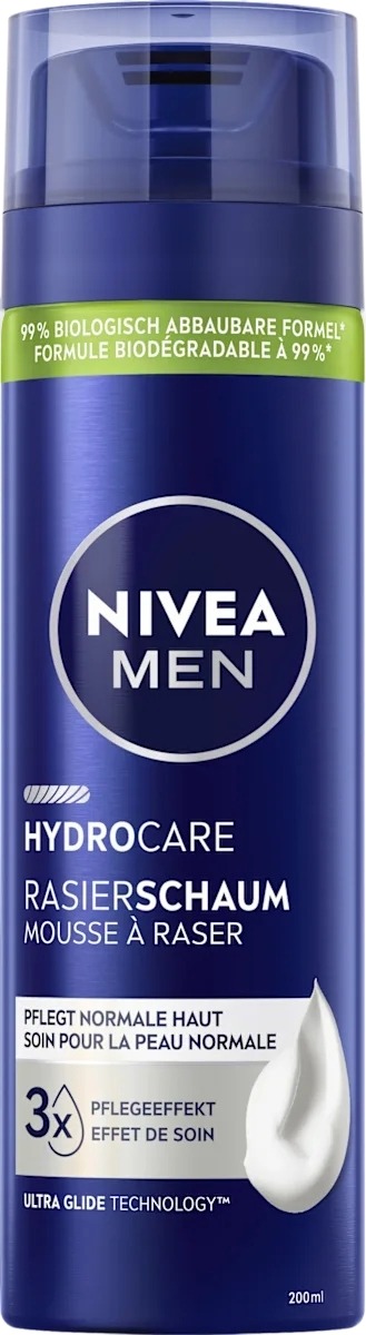 NIVEA MEN Rasierschaum Hydrocare, 200 ml