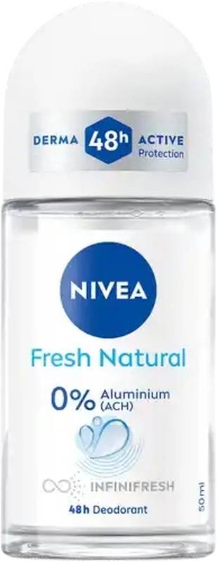 NIVEA Female Deo Fresh Natural Roll-on, 50 ml