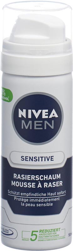 NIVEA MEN Sensitiv Rasierschaum, 50 ml
