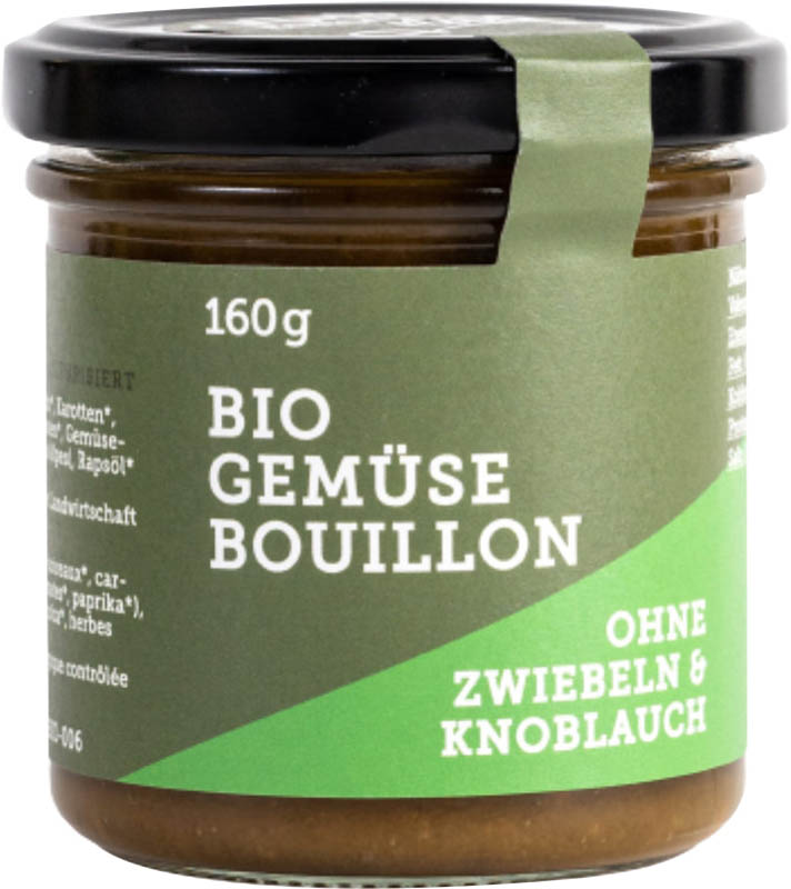 NULLKOMMANULL Bio Gemüsebouillon ohne Zwiebel & Knoblauch, 160 g