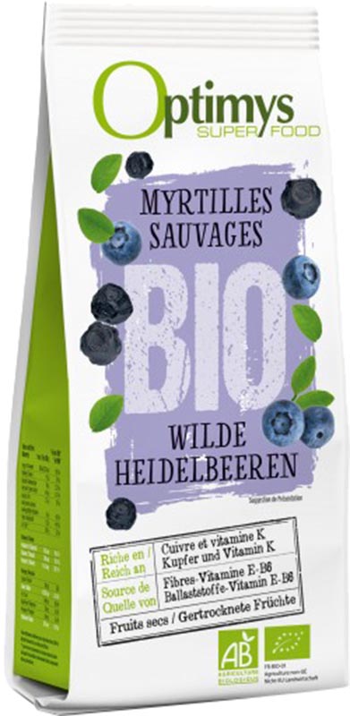 OPTIMYS Heidelbeeren wild Bio