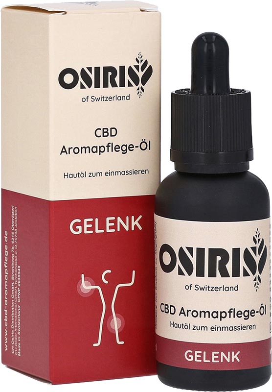 Osiris CBD Aromapflegeöl Gelenkwohl, 30 ml