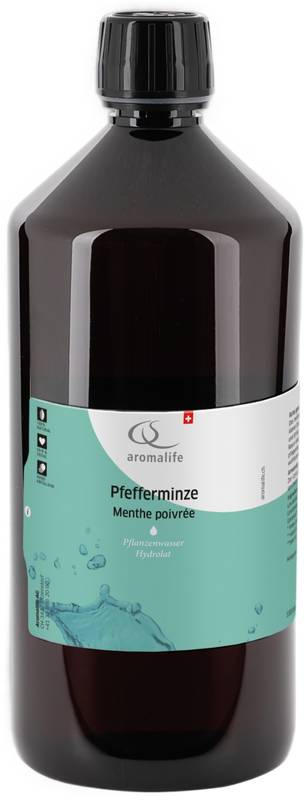 Aromalife Pflanzenwasser Pfefferminze 1000 ml