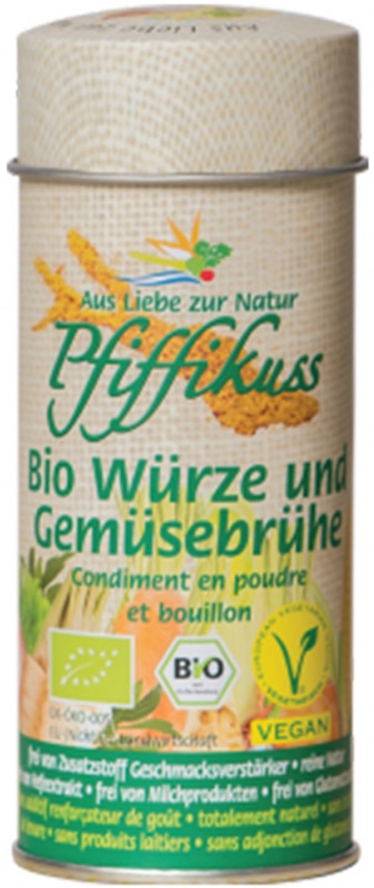 PFIFFIKUSS Gourmet Streuwürze + Gemüsebrühe, 80 g