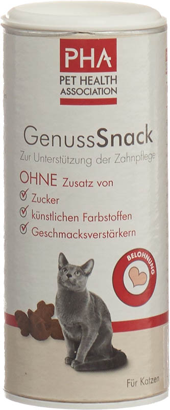 PHA GenussSnack Katzen Mini-Herzen und Zähne, 50g