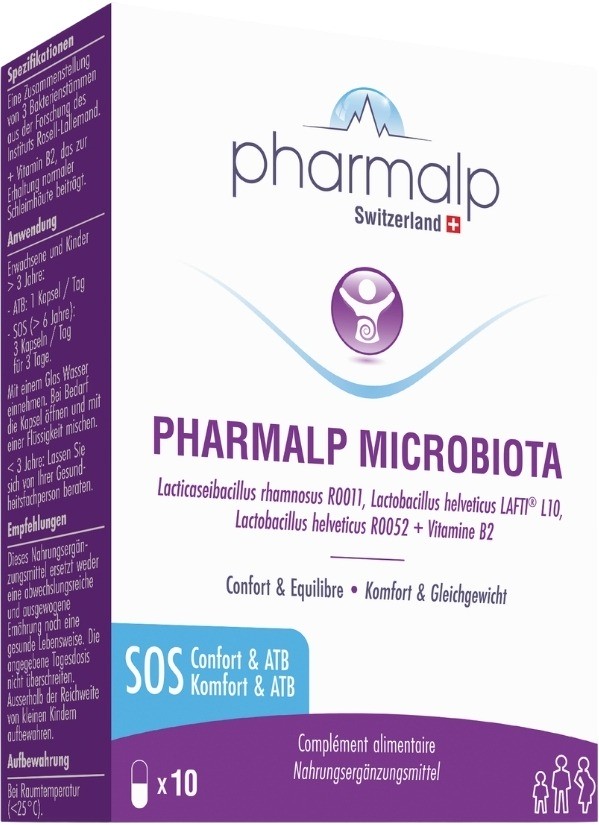 Pharmalp Microbiota Kapseln, 10 Stück