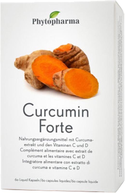 Phytopharma Curcumin forte Liquid Kapseln, 60 Stück