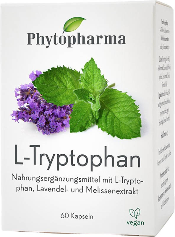 Phytopharma L-Tryptophan Kapseln, 60 Stück