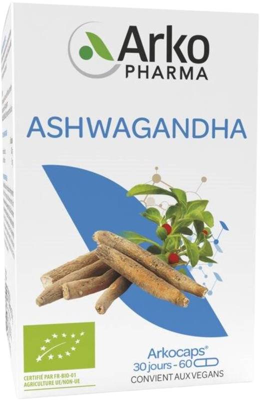 ARKOCAPS Ashwagandha Kapseln Bio, 60 Stück