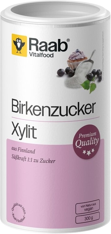 Raab Vitalfood Birkenzucker Premium konv., 750 g