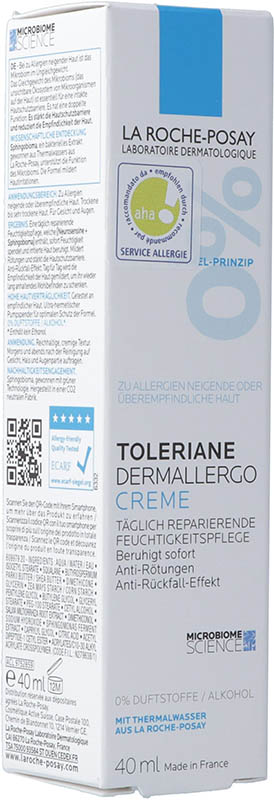 LA ROCHE POSAY Toleriane Dermallergo Creme AHA, 40 ml