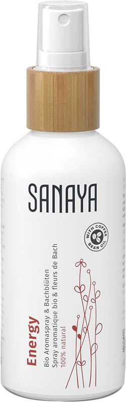 SANAYA Aroma & Bachblüten Spray Bio Energy, 100 ml