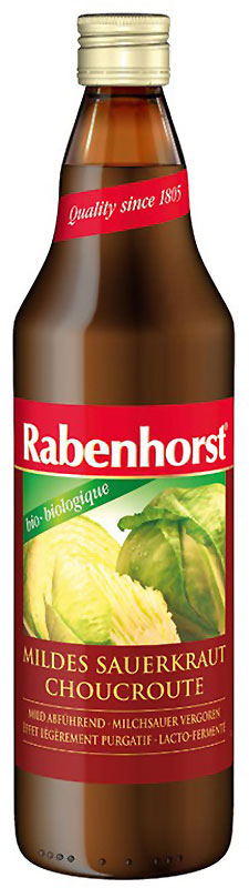 Rabenhorst Sauerkrautsaft Bio, 750 ml
