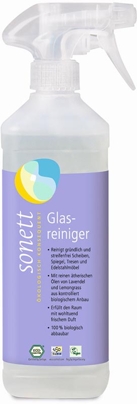 Sonett Glasreiniger Spray, 0.5 Liter