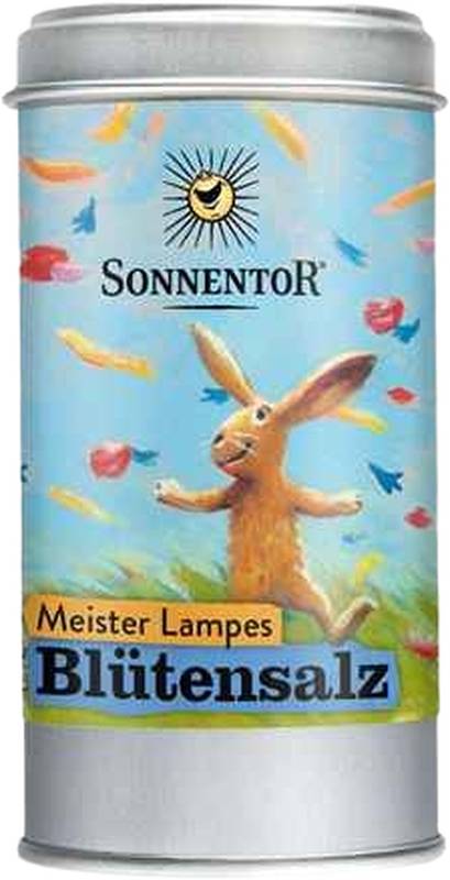 SONNENTOR Meister Lampes Blütensalz Streudose, 90 g