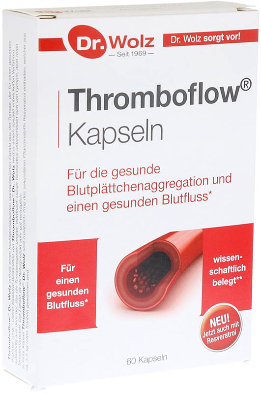 Dr. Wolz Thromboflow Kapseln, 60 Stück