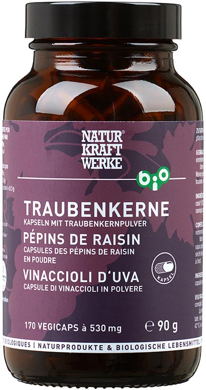 Naturkraftwerke Traubenkern Kapseln