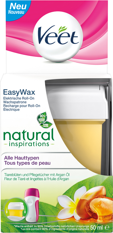 Veet EasyWax Wachsnachfüllpatrone Sensitive natural inspiration