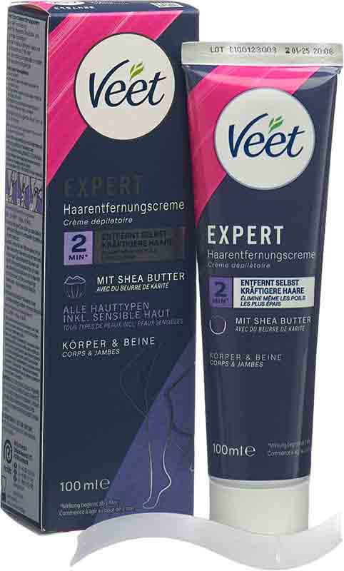 Veet Expert Haarentfernungscreme Körper und Beine