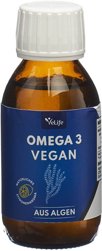 VELIFE Omega-3 Algenöl liq, 100 ml