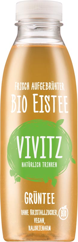 Vivitz Bio Eistee Grüntee, 6 x 5 dl