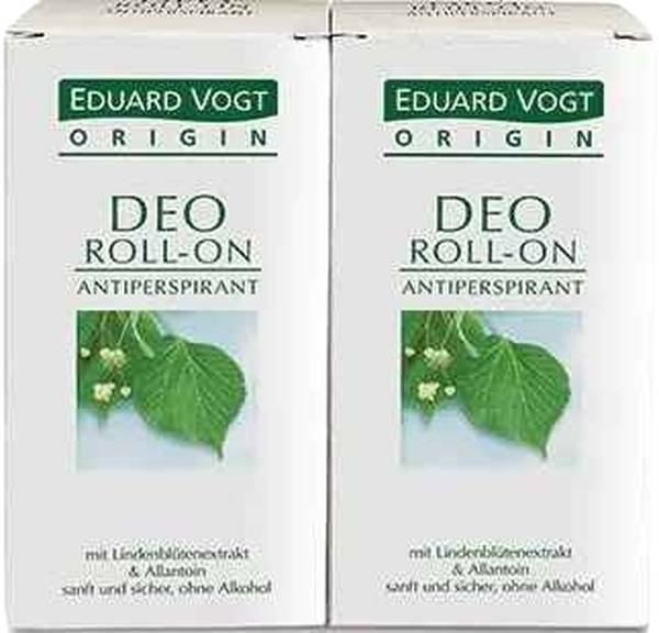 Eduard Vogt ORIGIN Deo Roll-on, 2 x 50 ml