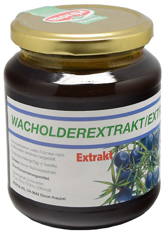 Morga Wacholder Extrakt Konfitüre
