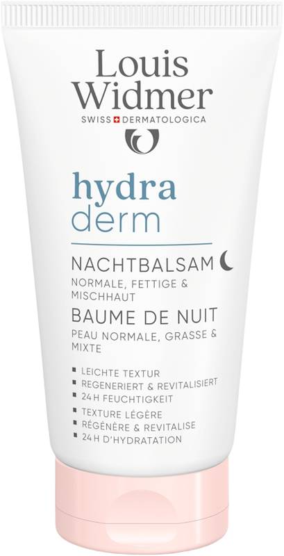 Louis Widmer Hydraderm Nachtbalsam parfümiert, 50 ml