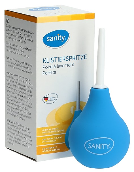 Poire à Lavement Squeeze Clean - 190 Ml - Pour Hygiène Intime - Unisexe