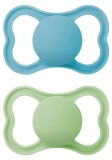 MAM Air lolette silicone 16-36M blue/greeen, 2 pièces