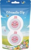 FLYAWAY Citronella-Clip Pig Duopack, 2 Stück