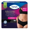 Tena Silhouette Plus M noir, 12 pièces