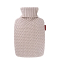 Frosch Wärmflasche PVC Plant 1.8l Bio Strickbezug Sand