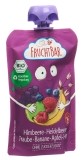 FRUCHTBAR purée fruits framboise myrtille raisin avoine, 100 g