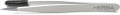 HERBA Pinzette spitz Inox weiss