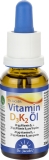 Dr. Jacob's Vitamin D3K2 Öl 800 IE/20 mcg D3+K2 640 Tropfen, 20 ml