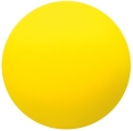 SUNDO balle d'exercice main 55mm jaune en mousse