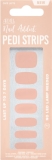 Ardell Nail Addict Strips Pedicure Cafe Latte, 16 Stück