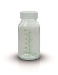 ARDO GLASS BOTTLE Bouteille en verre pour cliniques, 130 ml