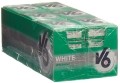 V6 White Kaugummi Spearmint Box, 24 Stück