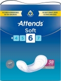 ATTENDS Soft 6 Einlagen, 38 Stück