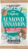 Chokay Bouchées de chocolat noir aux amandes et à la cannelle, 85 g
