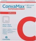 CONVAMAX pansement superadsorbant 15x15cm non adhésif, 10 pièces
