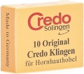 CREDO Ersatzklingen Hornhauthobel Schachtel, 10 Stück