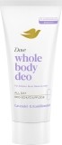Dove Deo Whole Body Creme Lavendel & Kamille ohne Aluminium, 75 ml